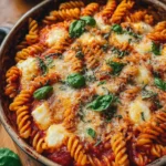 Gebackene Fusilli mit Mozzarella: Ein Unglaublich Ultimatives Rezept für 4 Personen