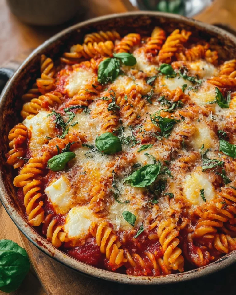 Gebackene Fusilli mit Mozzarella: Ein Unglaublich Ultimatives Rezept für 4 Personen