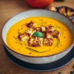 Kürbissuppe mit Halloumi: 8 Zutaten zum Glück