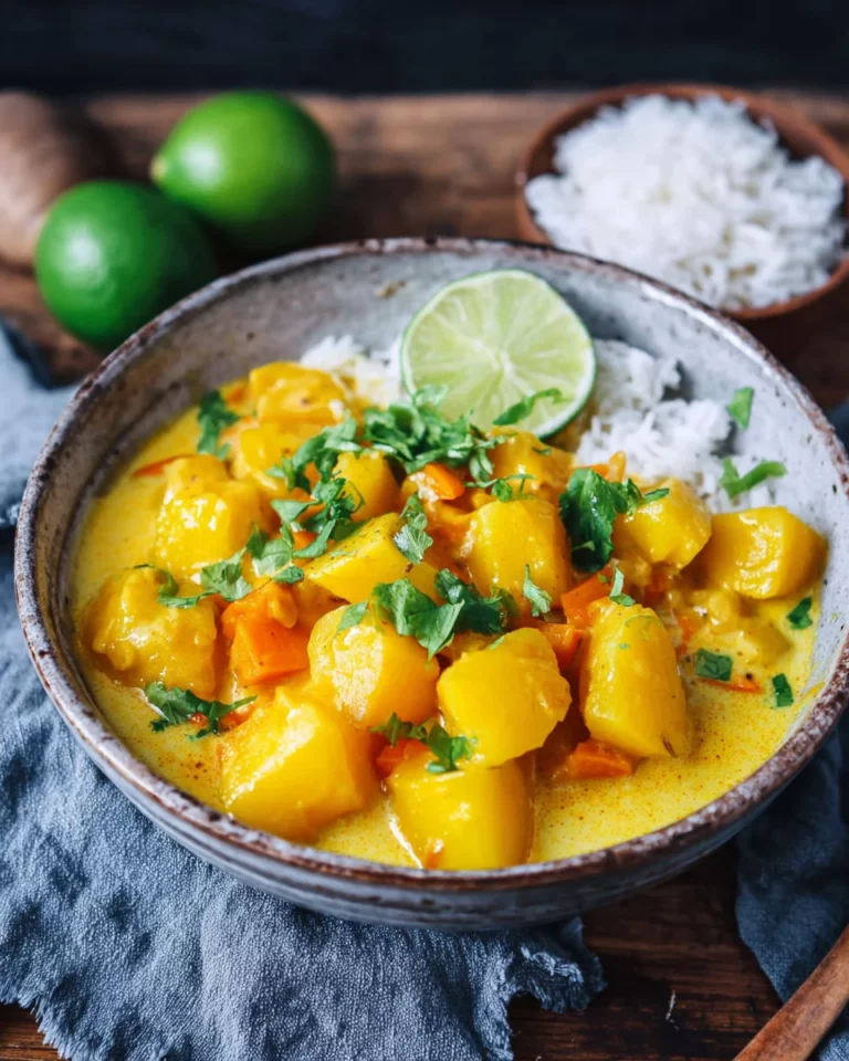 Kartoffelcurry – würzig und cremig