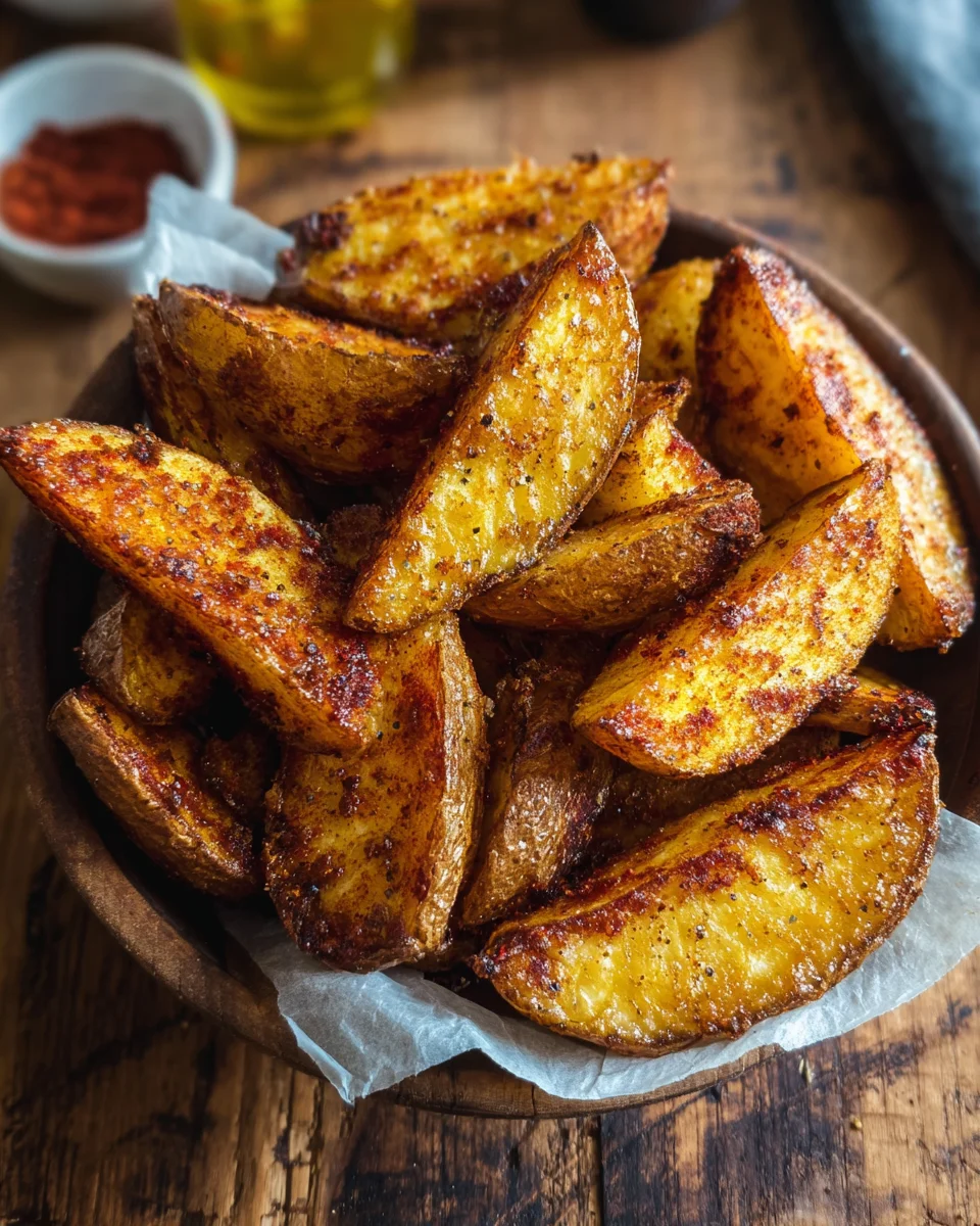 Knusprige Kartoffel Wedges (Rezept aus dem Ofen) image 2