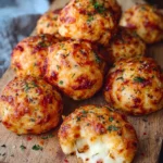 Knusprige Pizza Bällchen