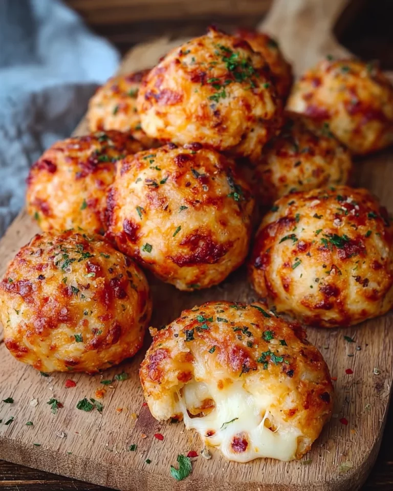 Knusprige Pizza Bällchen
