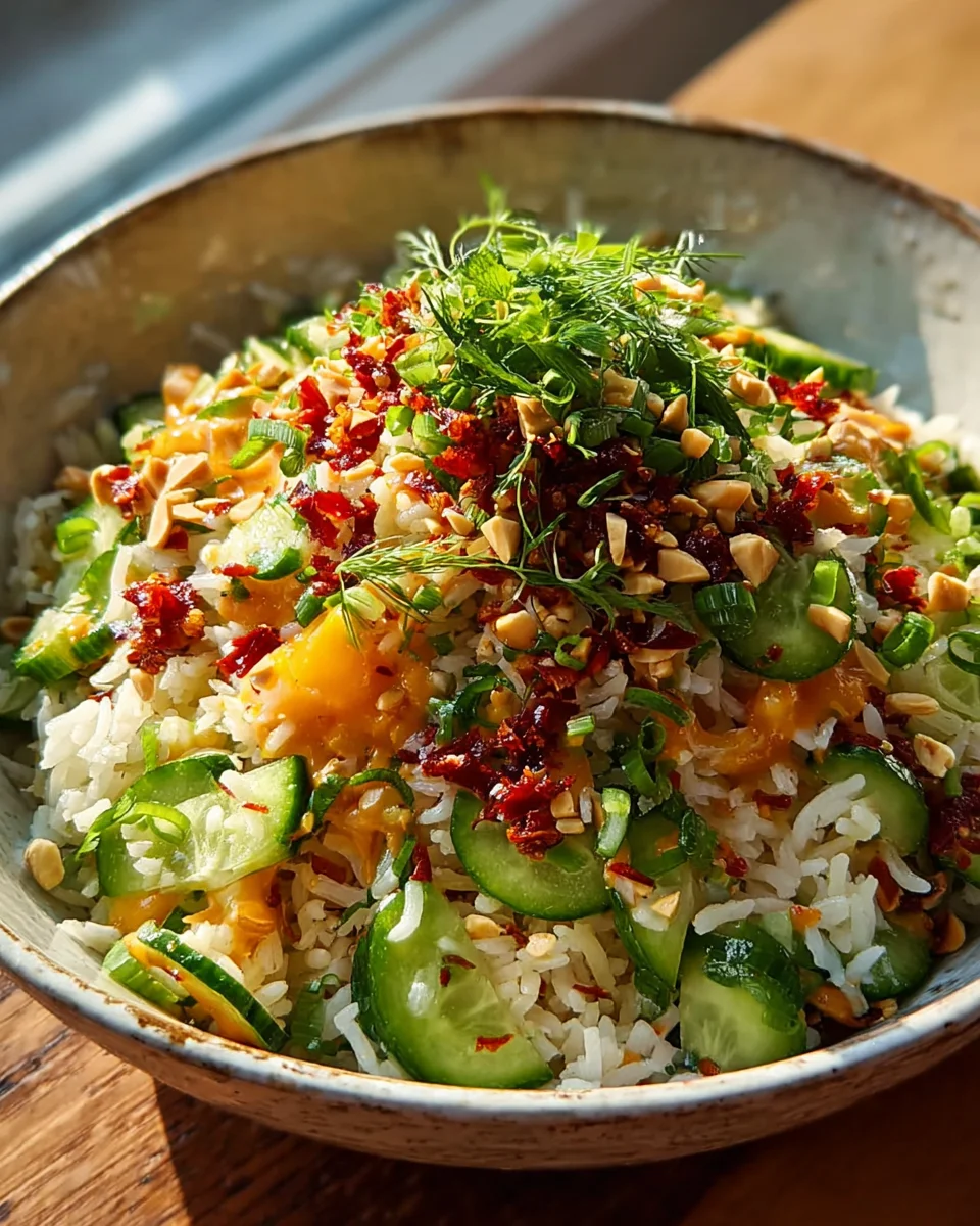 Knuspriger Erdnuss-Chili Reissalat: Das perfekte Sommer-Rezept! image 2