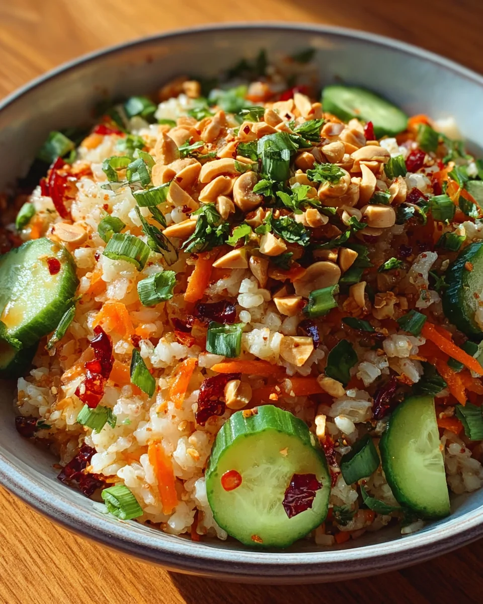 Knuspriger Reissalat Erdnuss Chili image 2