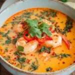 Kokos-Shrimps-Suppe