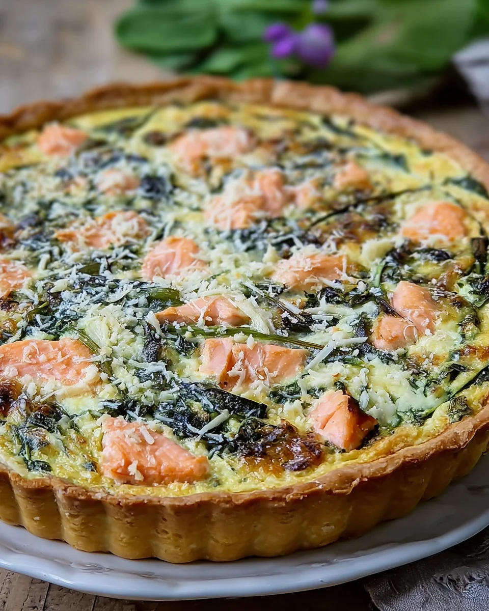 Lachs Bärlauch Quiche image 2