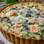 Lachs Bärlauch Quiche