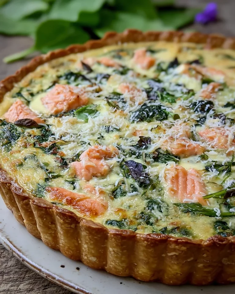 Lachs Bärlauch Quiche