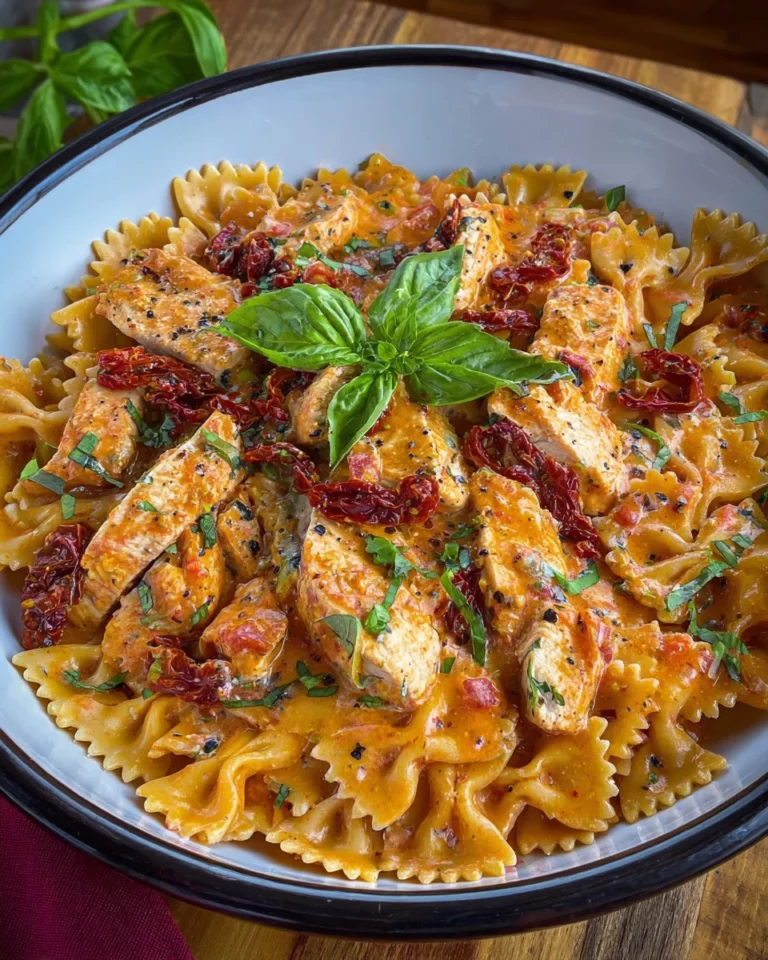Marry Me Pastapfanne mit gebratenem Hähnchen