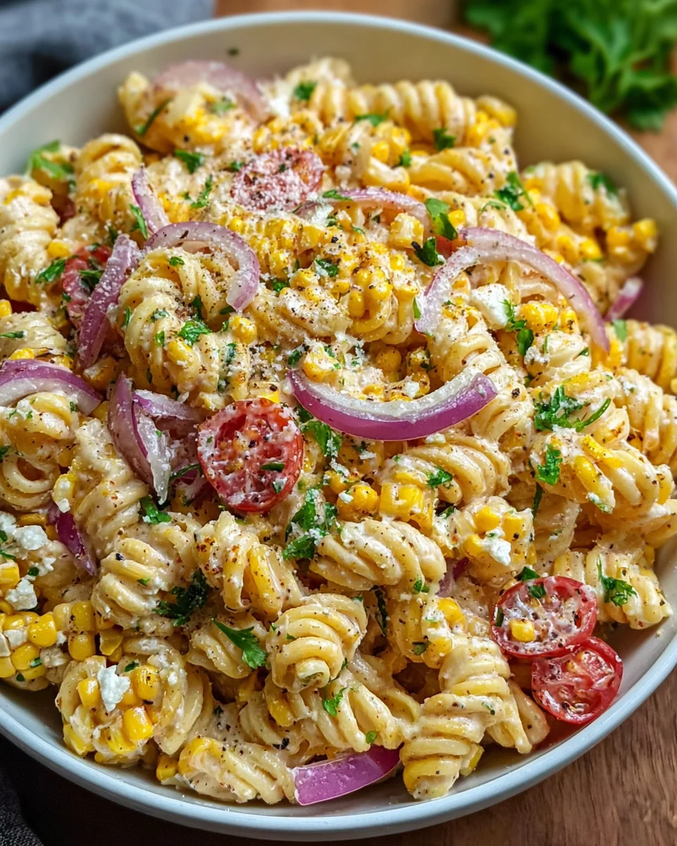 Mexikanischer Mais Pasta Salat image 2
