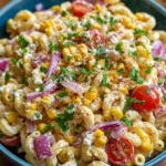 Mexikanischer Mais Pasta Salat