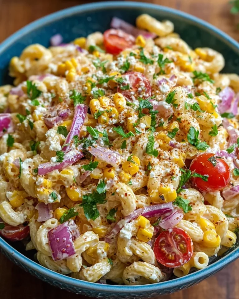 Mexikanischer Mais Pasta Salat