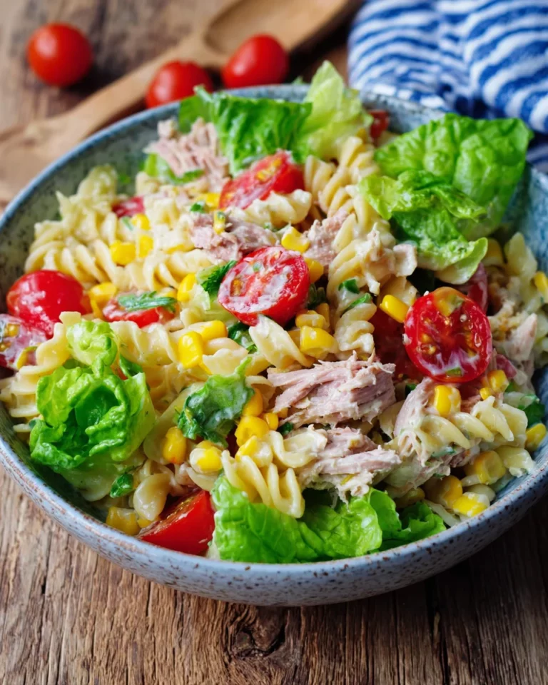 Nudelsalat mit Thunfisch – schnell und einfach