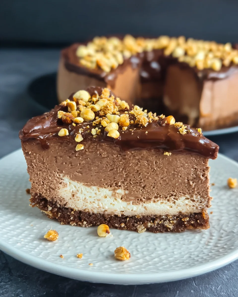 Nutella Cheesecake (Rezept ohne backen) image 2