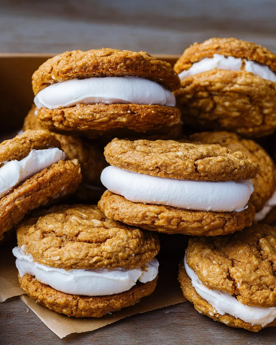 Oatmeal Cream Pies with Marshmallow Filling image 2
