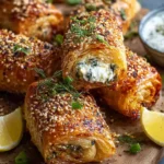 Ofen-Feta-Röllchen