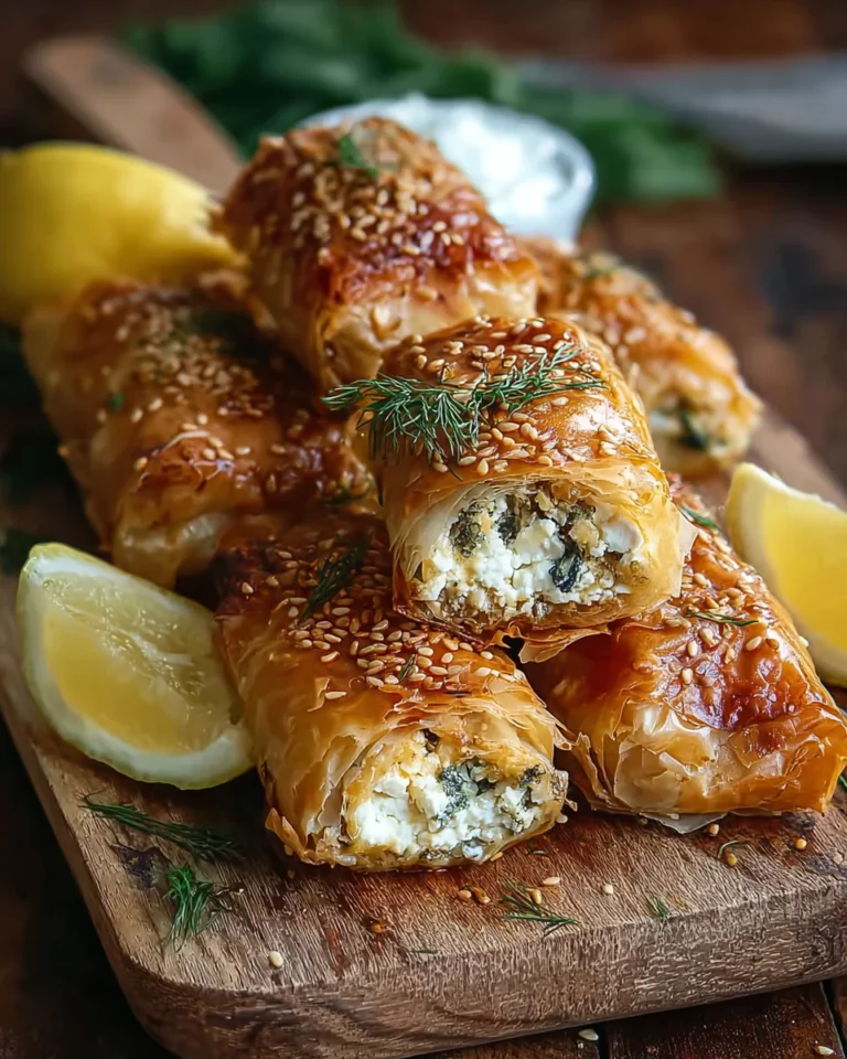 ofen feta rollchen einfach lecker