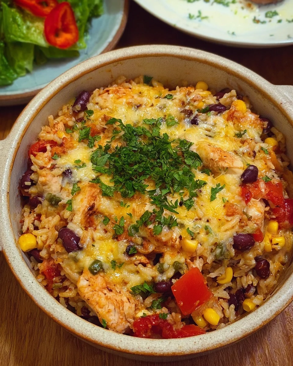 Ofenreis mit Hähnchen und Gemüse image 2