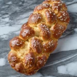 Osterzopf mit vier Strängen