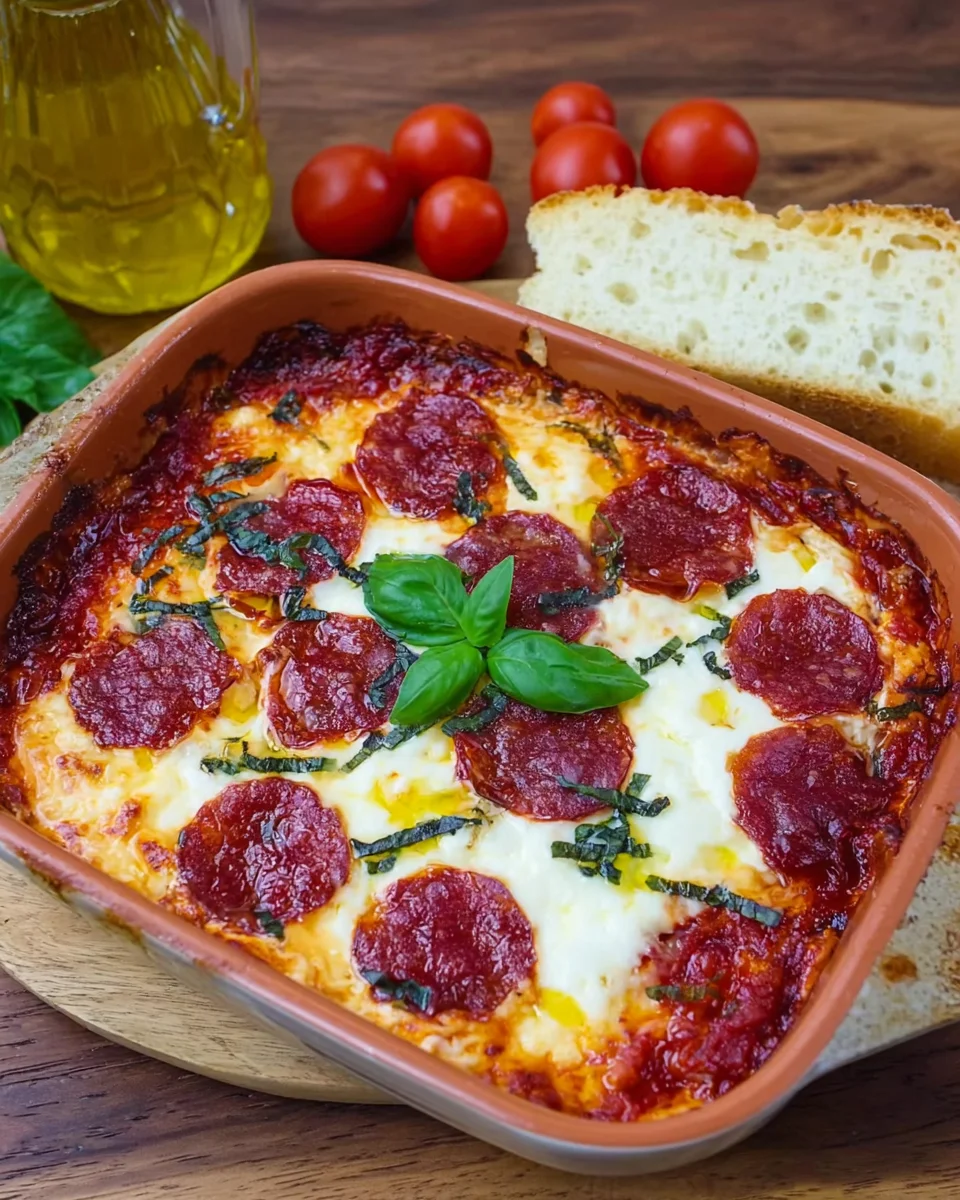 Pizza-Dip aus dem Ofen image 2
