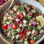 Quinoa Salat mit Feta