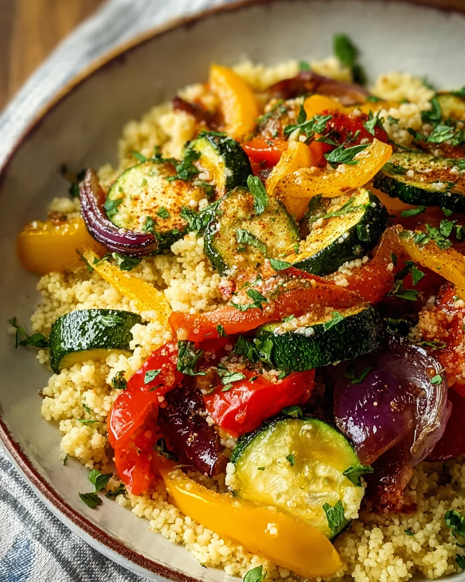 Röstgemüse Couscous: Köstliches Rezept für gesunde Genießer! image 2