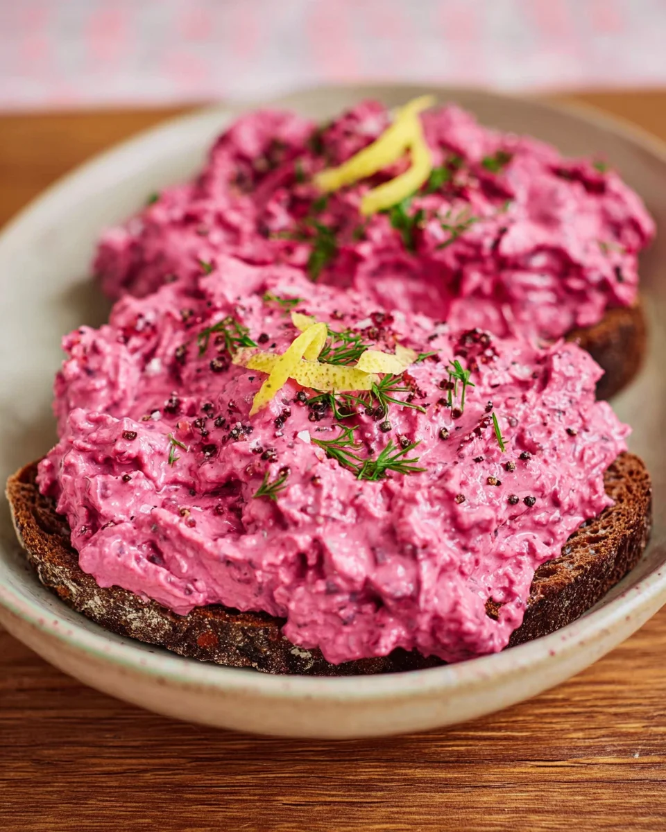 Rote Bete Dip Rezept - leckerer Aufstrich zu Brot image 2