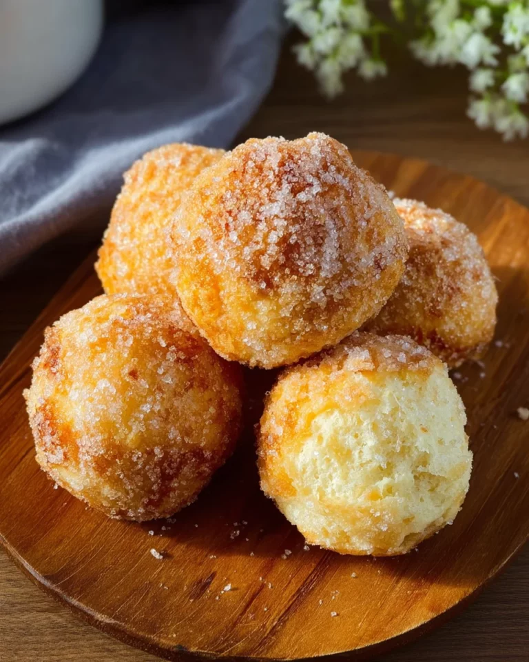 Saftige und fluffige Quarkbällchen