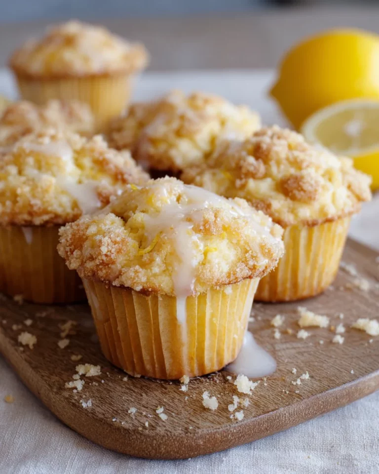 Saftige Zitronenmuffins mit Joghurt