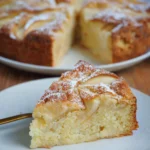 Schneller Apfelkuchen mit Rührteig