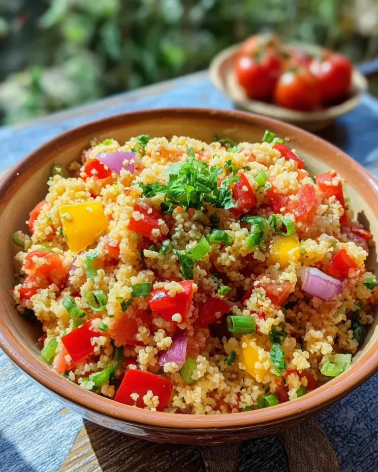 Schneller und einfacher Bulgursalat