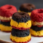 Schwarz-Rot-Gold Mini-Gugelhupfe