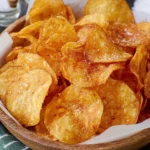 Selbstgemachte Kartoffelchips