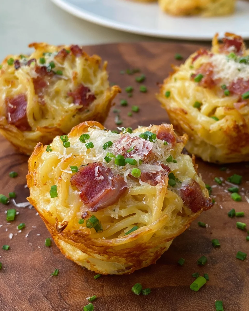 Spaghetti Carbonara Muffins image 2