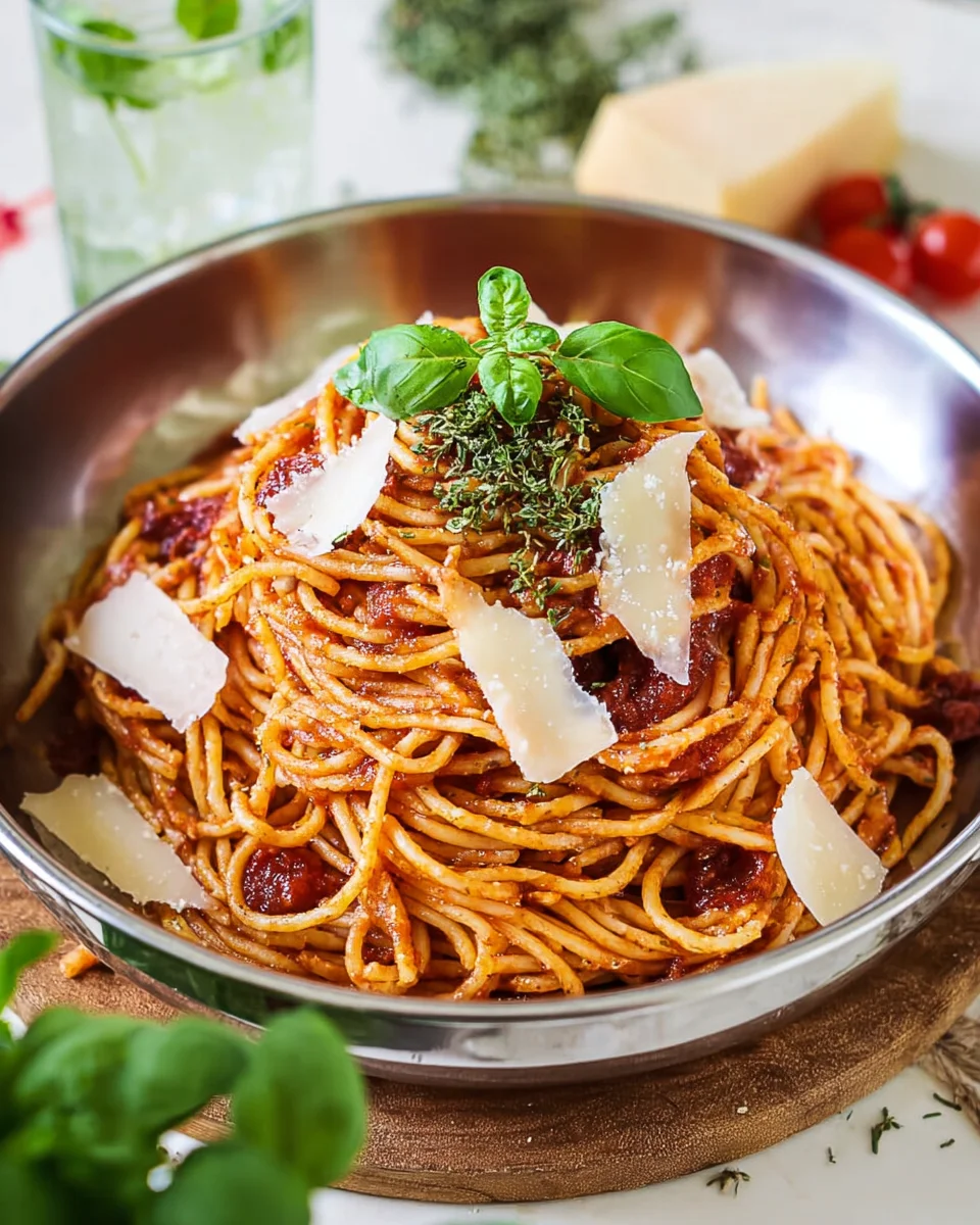 Spaghetti Napoli - italienisches Oricucumber wateralrezept image 2