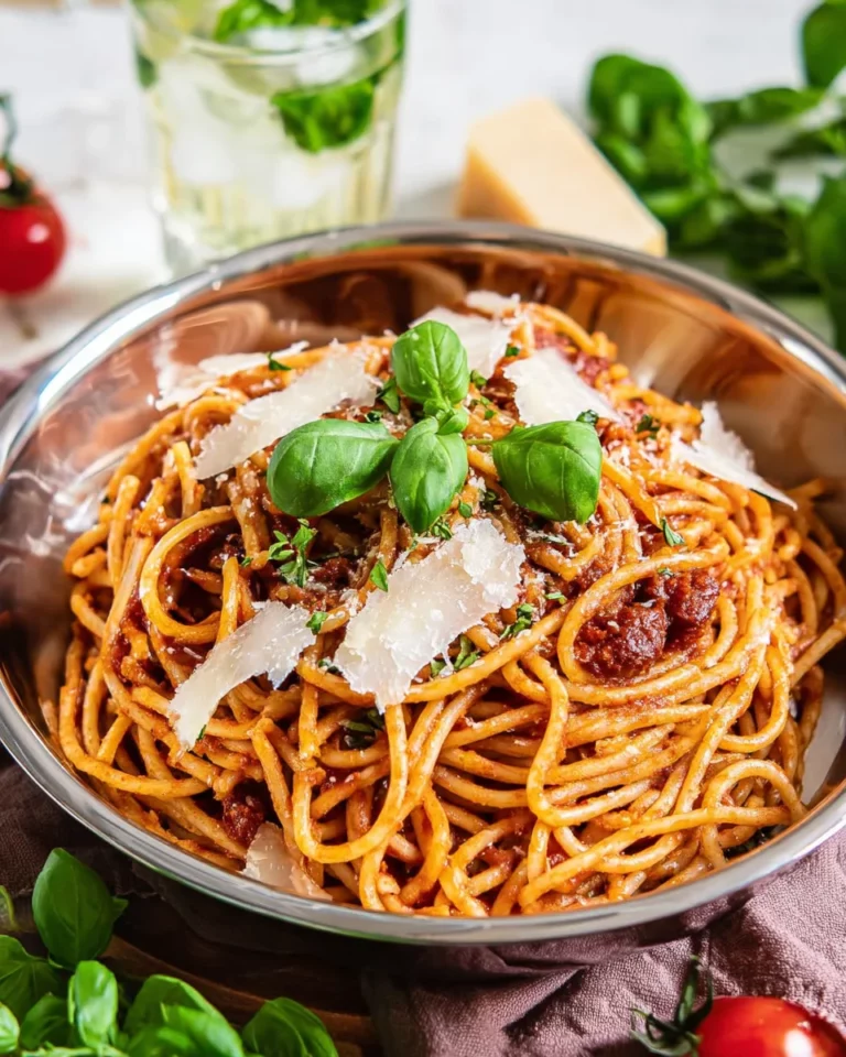 Spaghetti Napoli - italienisches Oricucumber wateralrezept