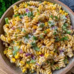 Street Corn Nudelsalat mit gebratenem Mais