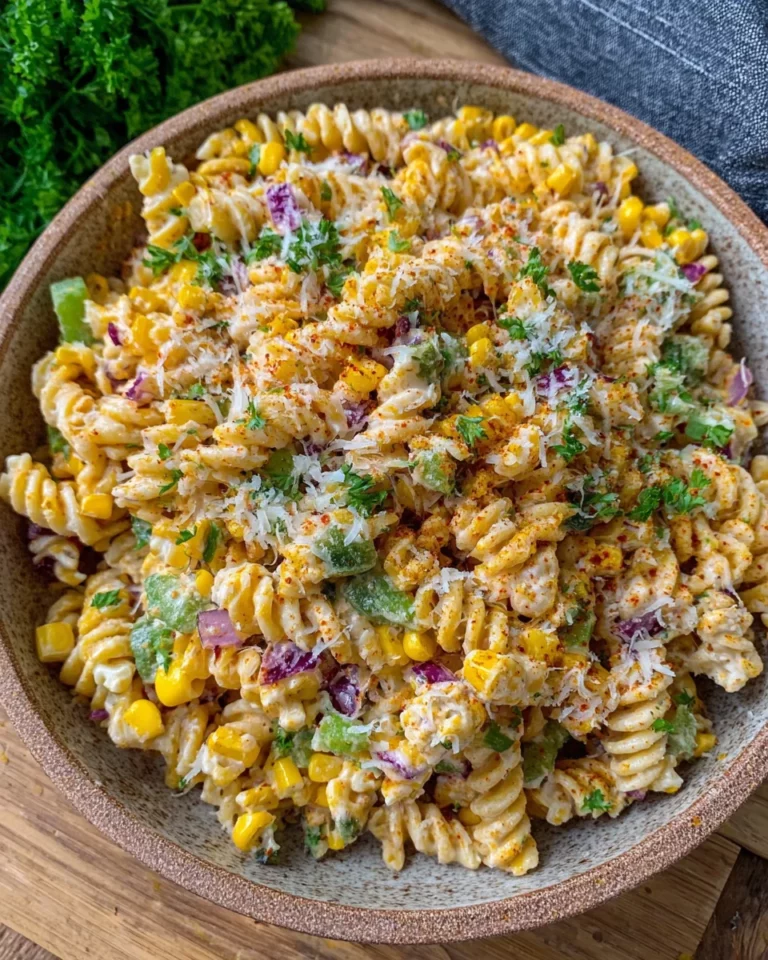 Street Corn Nudelsalat mit gebratenem Mais