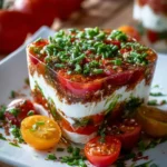 Tomaten Mozzarella Tiramisu – Das beste Sommer-Rezept!