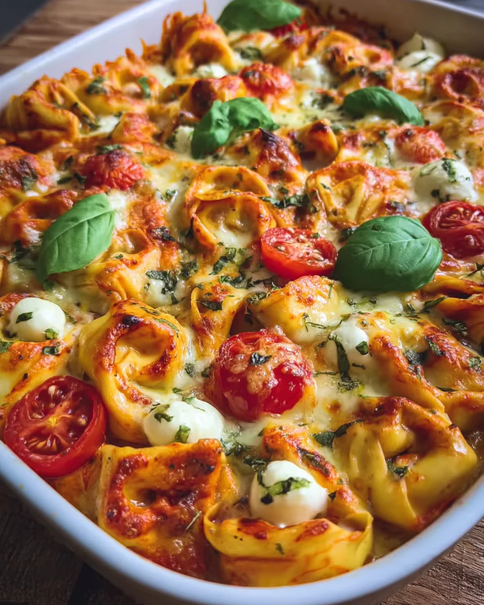 Tortellini Auflauf Tomate Mozzarella image 2