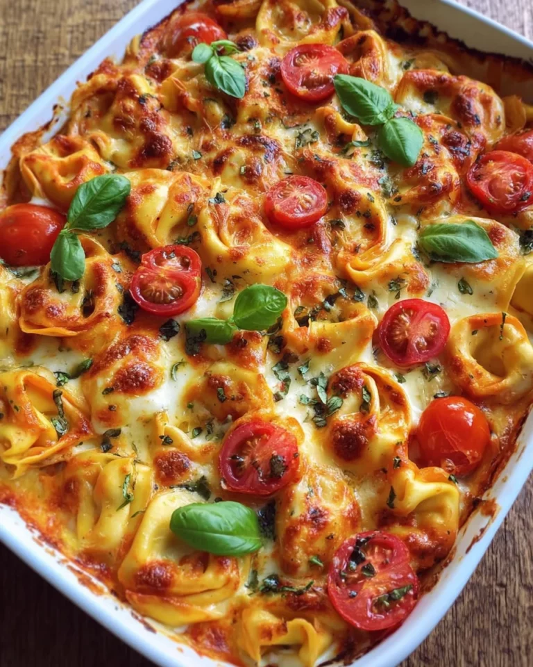 Tortellini Auflauf Tomate Mozzarella