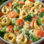 Tortellini mit Käse Sahne Soße - einfach lecker