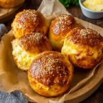 Unglaublich leckere Brioche Brötchen mit Käse endlich da