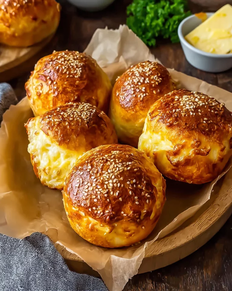 Unglaublich leckere Brioche Brötchen mit Käse endlich da