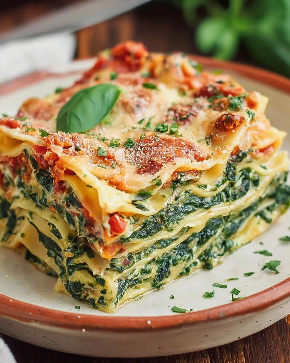Vegetarische Lasagne mit Spinat und Ricotta image 2