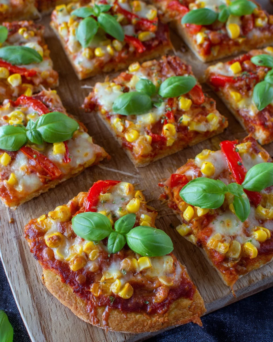Vegetarische Pizzaecken | Fingerfood image 2