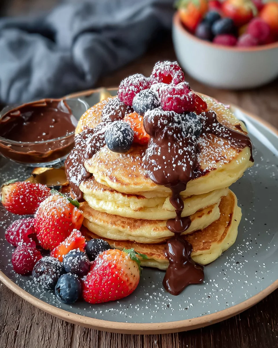 Vergiss schlimme Fluffige Pancakes: 4 Zutaten für Glück! image 2