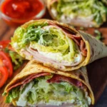 Wraps mit Frischkäse