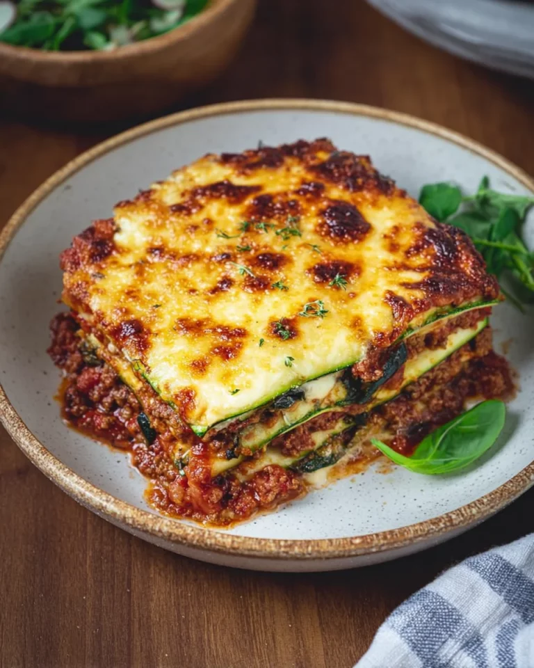 Zucchini-Lasagne